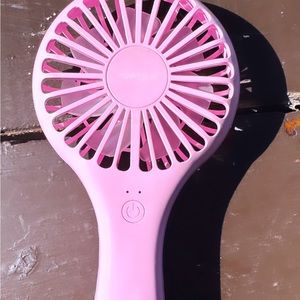 Handheld Small Personal Portable Fan Speed Adjustable USB Rechargeable Fan
